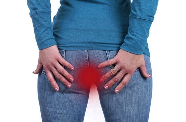 Itching in the anal region is a sign of the presence of pinworms